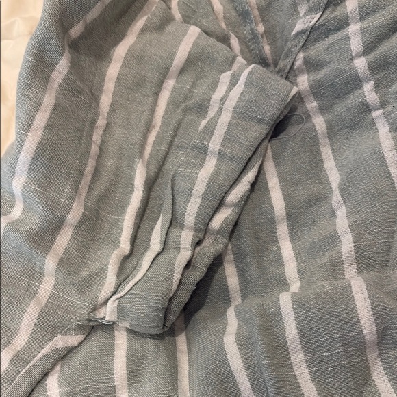 SHEIN White and Green Swim Coverup - Picture 3 of 5